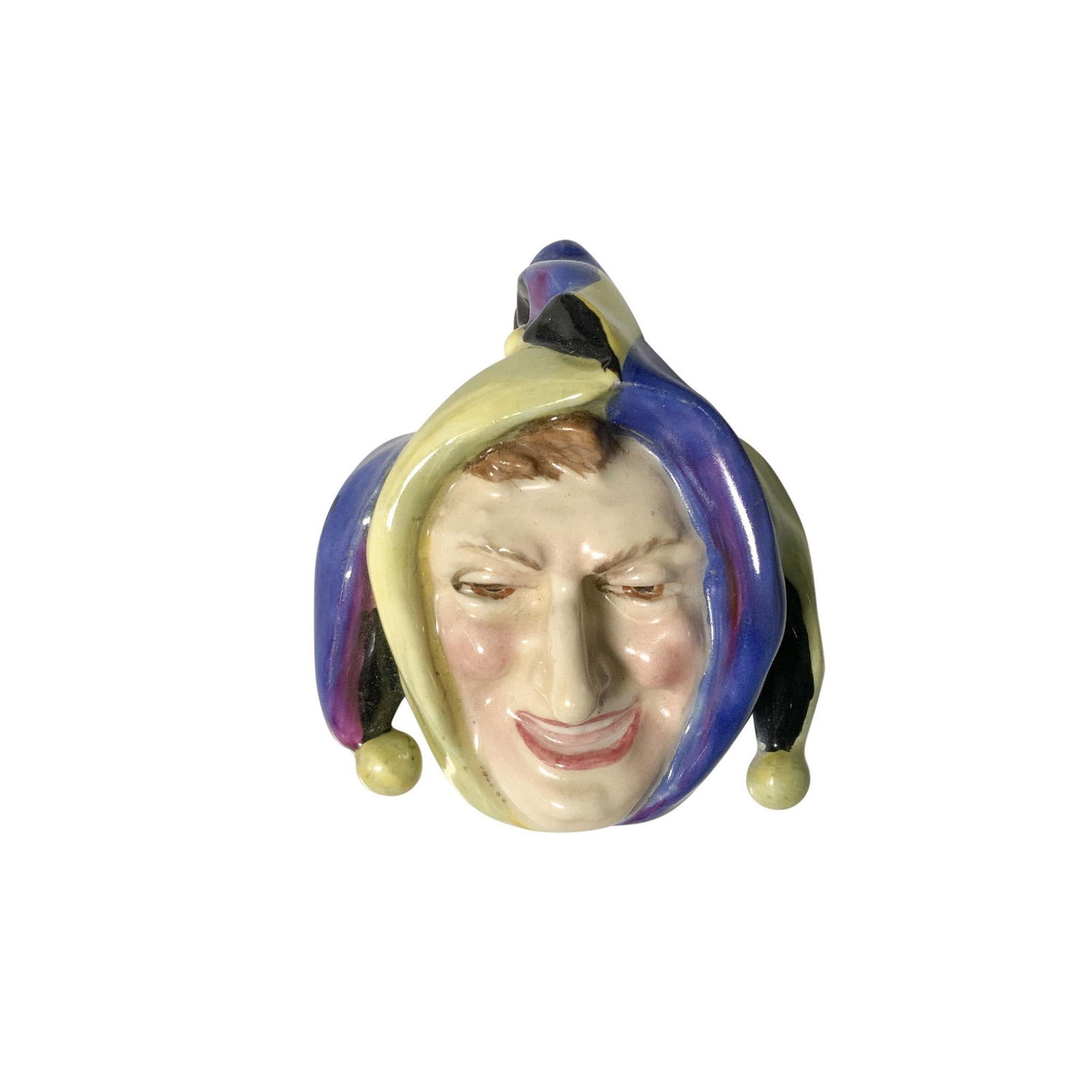 Royal Doulton Porcelain Miniature Wall Mask, Jester HN1609 (1 of 4)