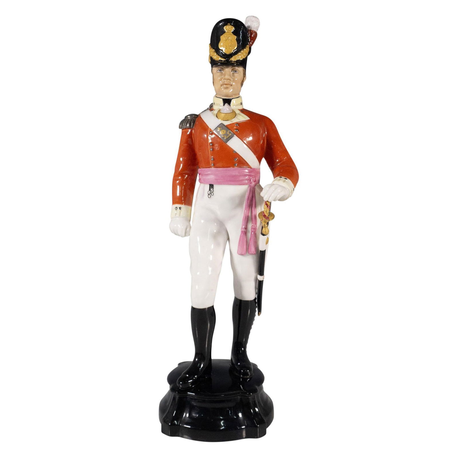 Royal Worcester Figurine, Officer of the 29th Foot Regiment (1 of 4)