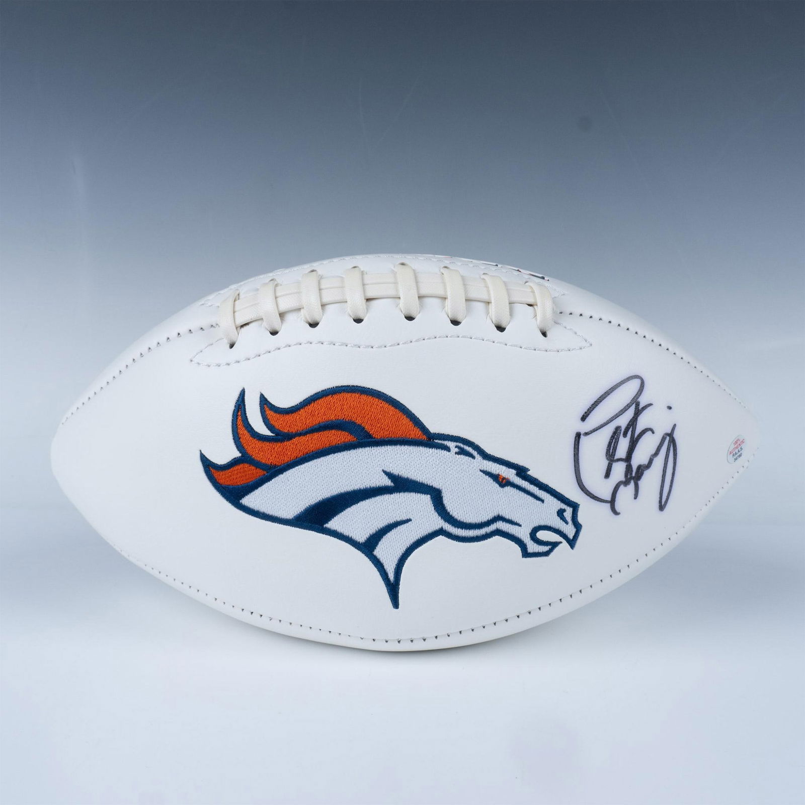 Peyton Manning Signed Commemorative Broncos Football (1 of 4)