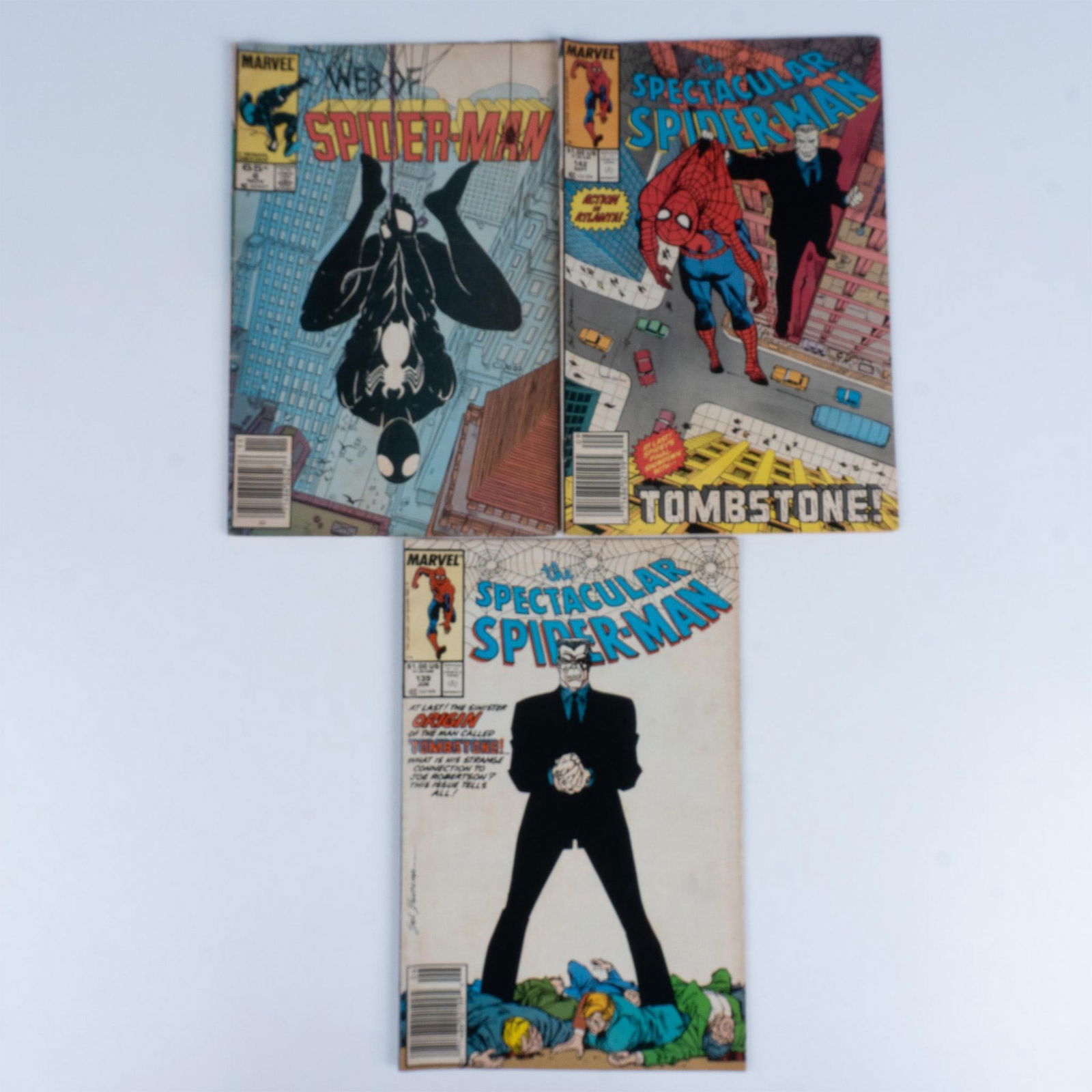 3pc Marvel Comic Books, Spiderman, Spectacular and Web of (1 of 2)