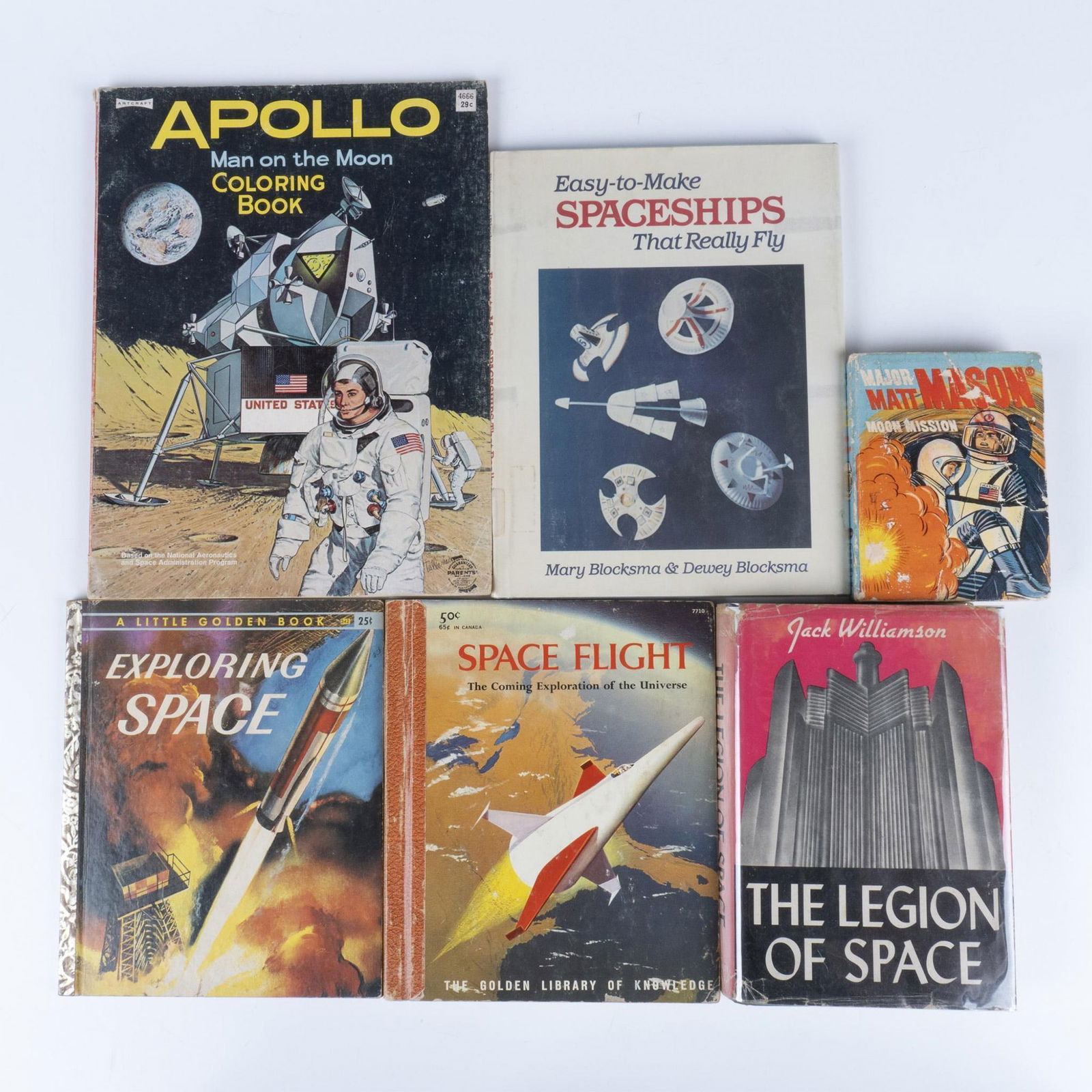 6pc Space Themed Children Books (1 of 3)