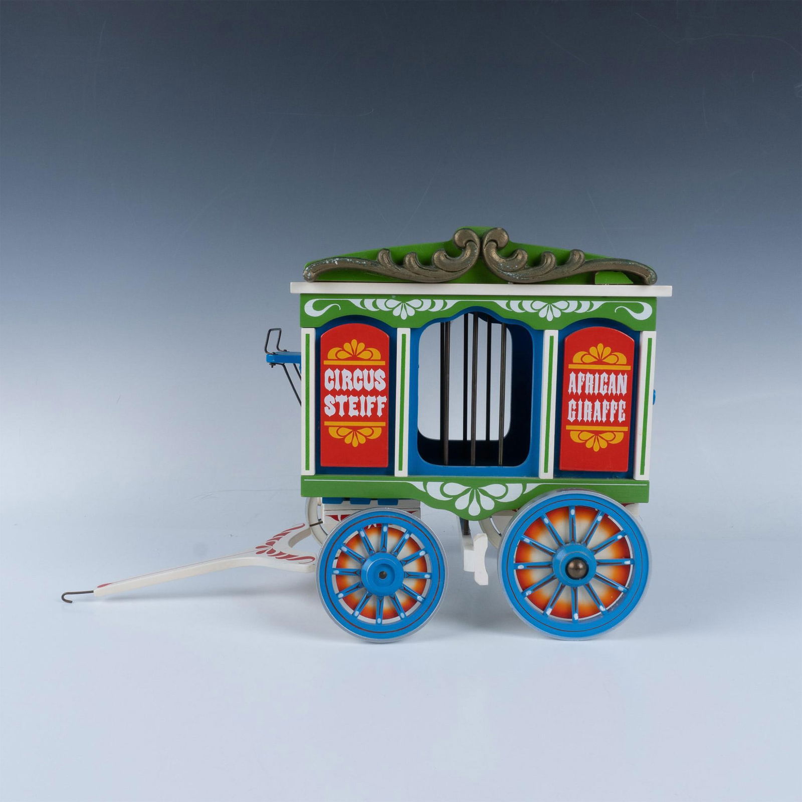 Steiff Golden Age of the Circus Wooden Giraffe Cage Toy (1 of 6)