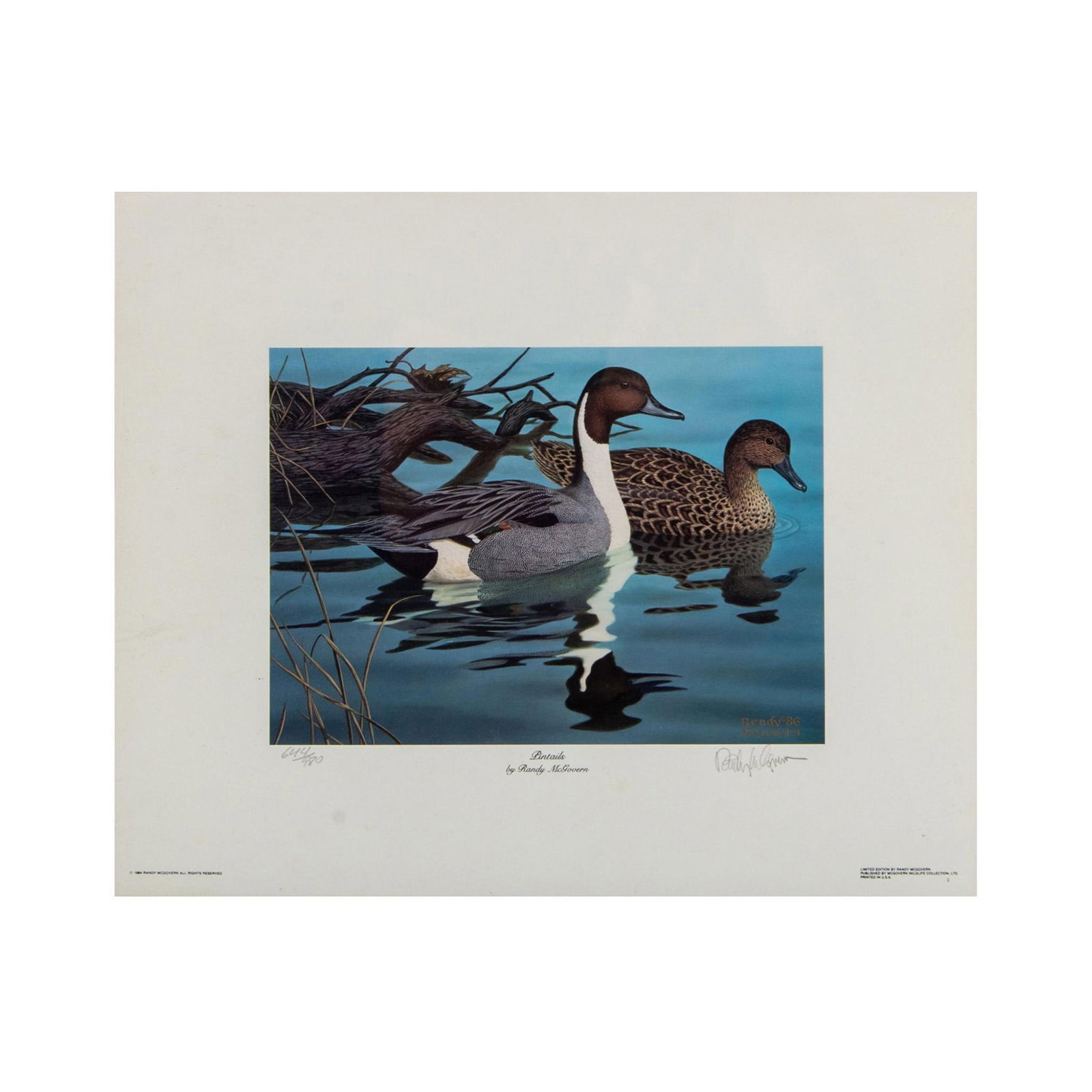 Randy McGovern, Original Lithograph on Paper, Signed (1 of 7)