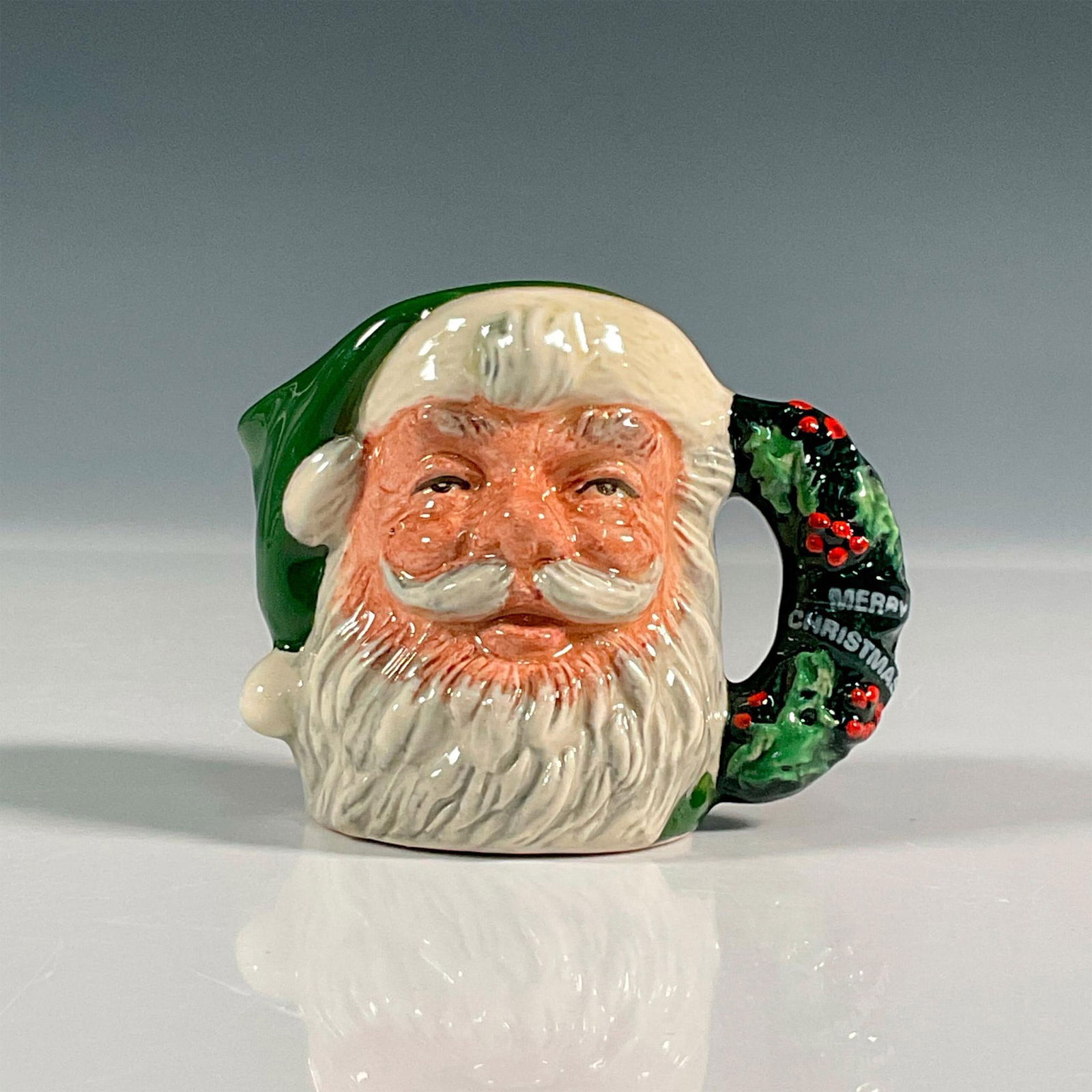 Green Santa Claus D6900 - Mini - Royal Doulton Character Jug (1 of 4)