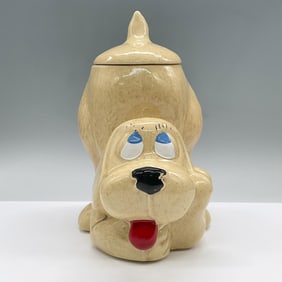 McCoy Cookie Jar with Lid, Thinking Puppy