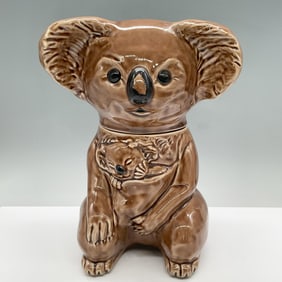 McCoy Cookie Jar with Lid, Koala Mother and Joey