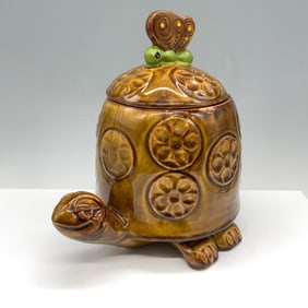 Mccoy USA Collectable Pottery, Tommy Turtle Cookie Jar