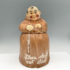 Twin Winton Ceramic Monk Cookie Jar