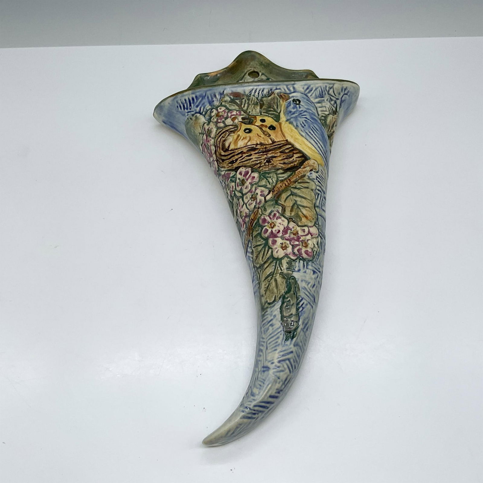 Art Pottery Wall Pocket (1 of 3)