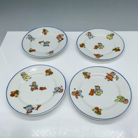 4pc Happifats Children's Dessert Plates