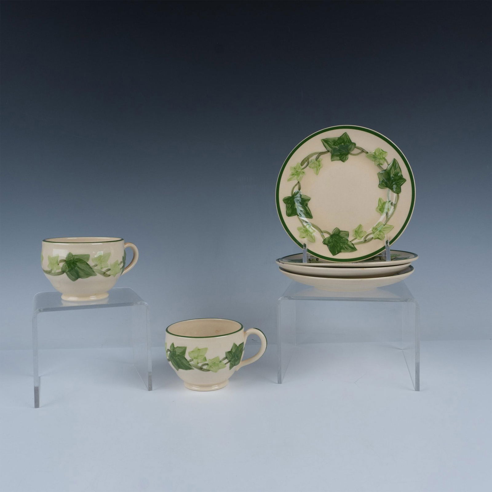 6pc Franciscan Earthenware Tea for Two, Ivy (1 of 6)