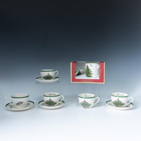11pc Spode Christmas Ceramic Drinkware
