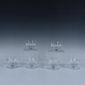6pc Waterford Crystal Footed Dessert Cups, Sheila