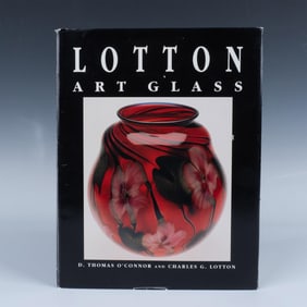 Lotton & O'Connor Hardcover Book, Lotton Art Glass