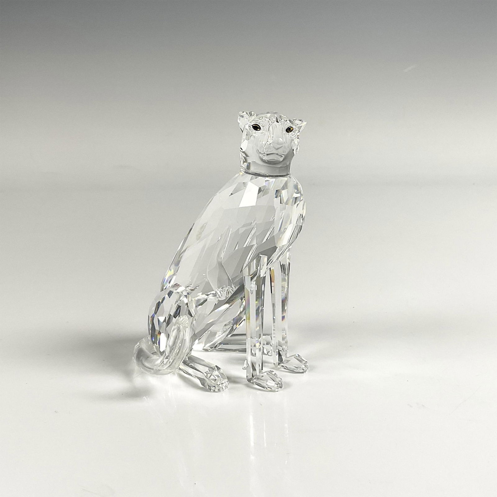 Swarovski Crystal Figurine, Cheetah (1 of 5)