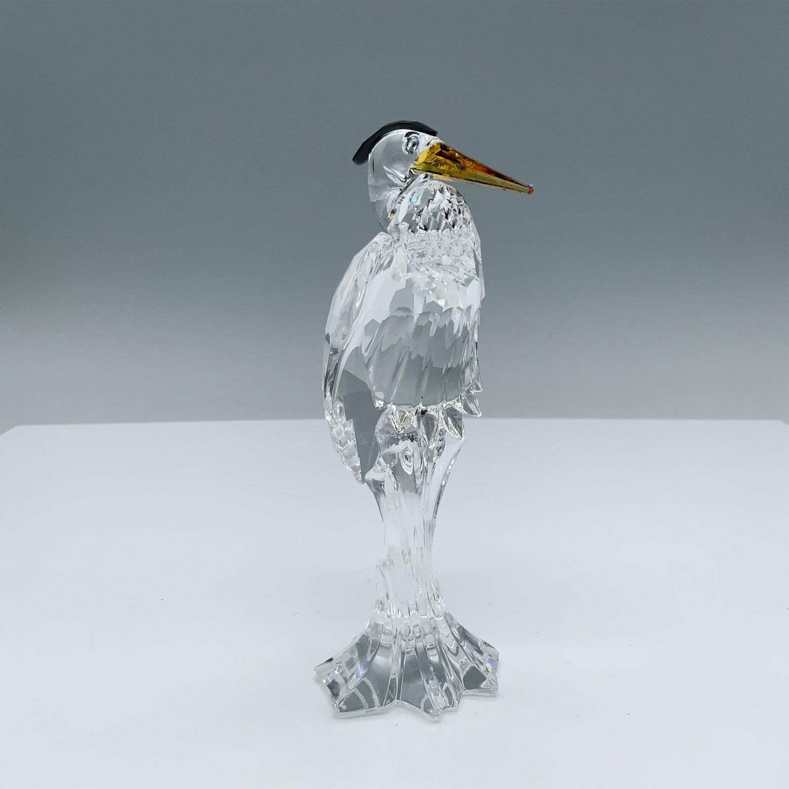 Swarovski Crystal Figurine, Silver Heron (1 of 5)