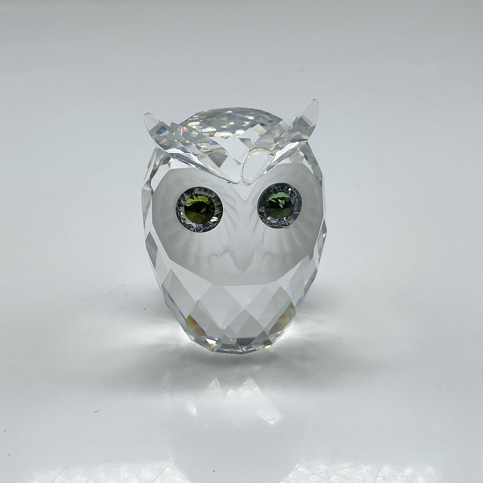 Swarovski Silver Crystal Figurine, Small Owl (1 of 4)