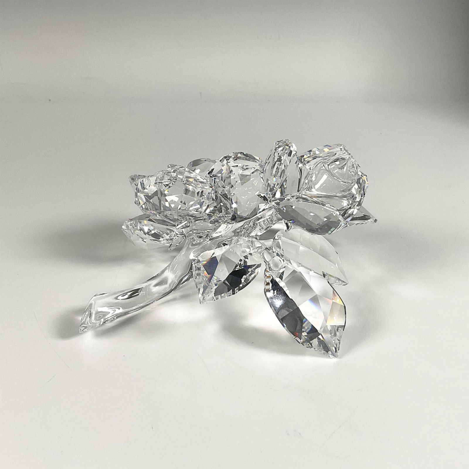 Swarovski Crystal Figurine, Rose (1 of 5)