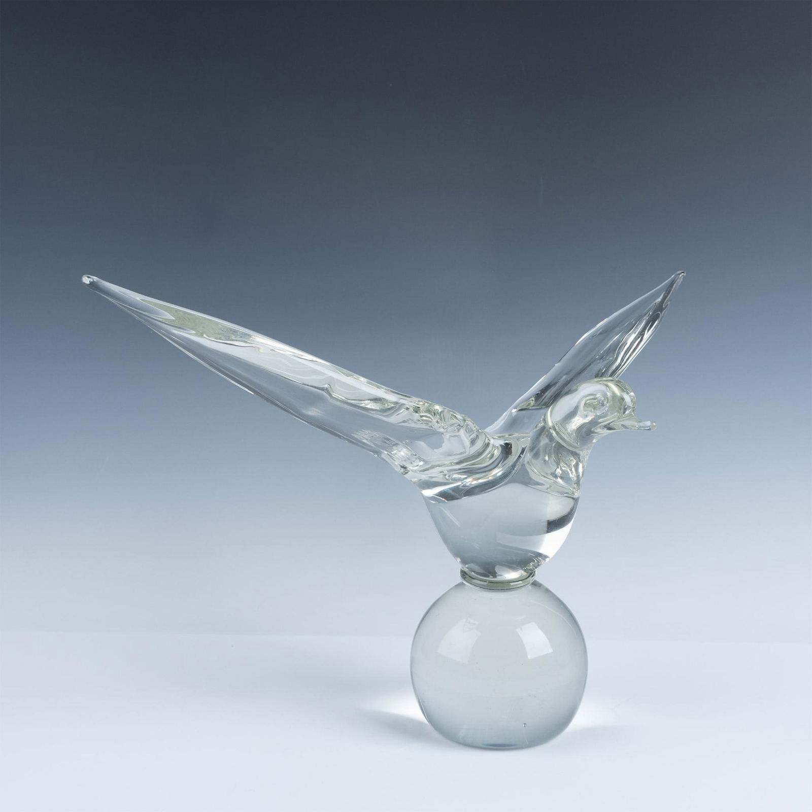 Sculpture on Globe Base, Bird in Flight (1 of 5)