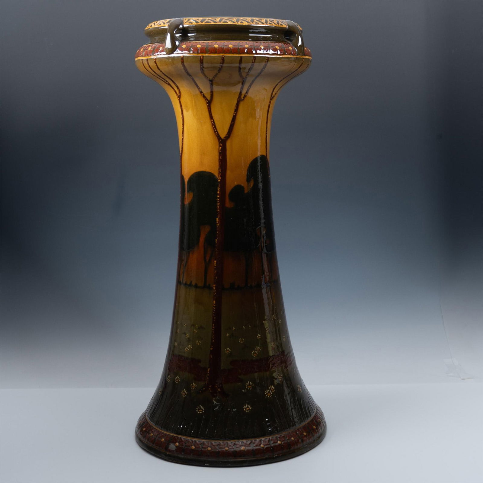 Harry Rhead Roseville Art Pottery Pedestal (1 of 6)