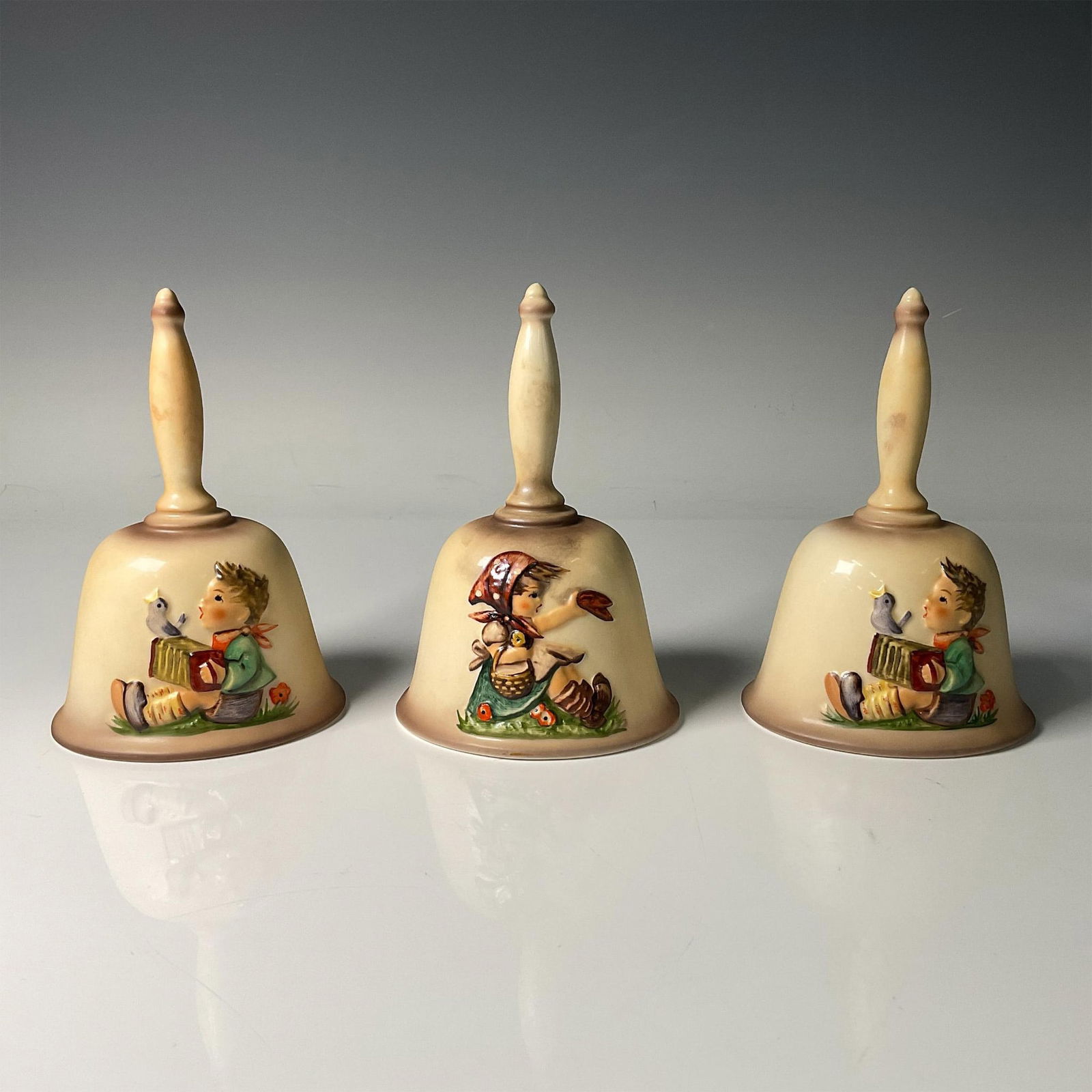 3pc Goebel Hummel Porcelain Bells (1 of 5)