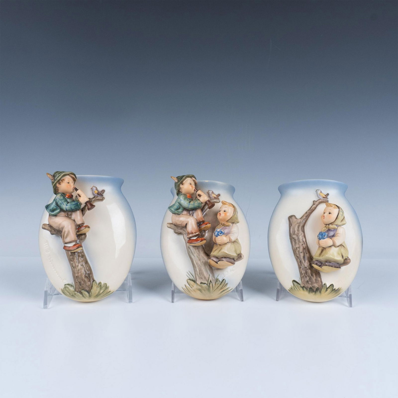 3pc Goebel Hummel Wall Vases (1 of 8)