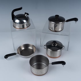 5pc Revere Ware Children's Miniature Cooking Set