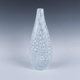 Modern Abstract Art Glass Vase