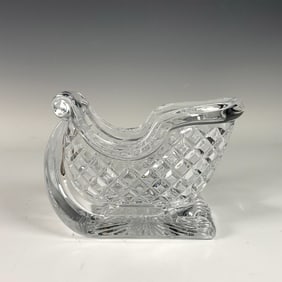 Crystal Sleigh Candy Bowl
