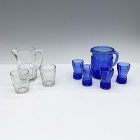 8pc Miniature Children's Pitchers & Glasses