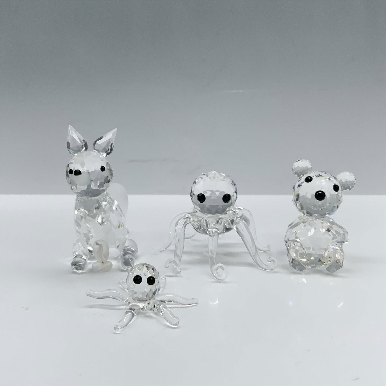 4pc Crystal Animal Miniature Figurines (1 of 5)