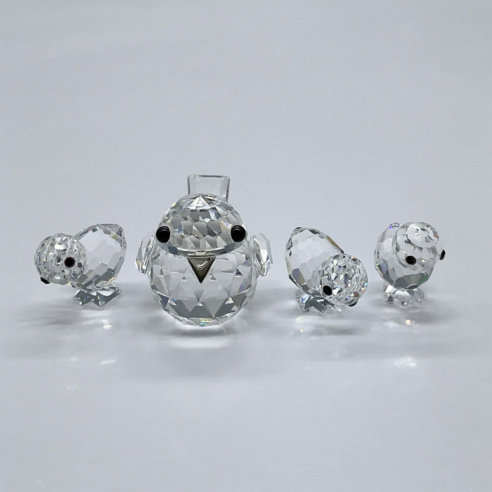 4pc Swarovski Crystal Figurines, Chicks Mini & Sparrow Mini (1 of 3)