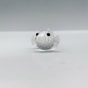 Swarovski Crystal Figurine, Mini Blowfish