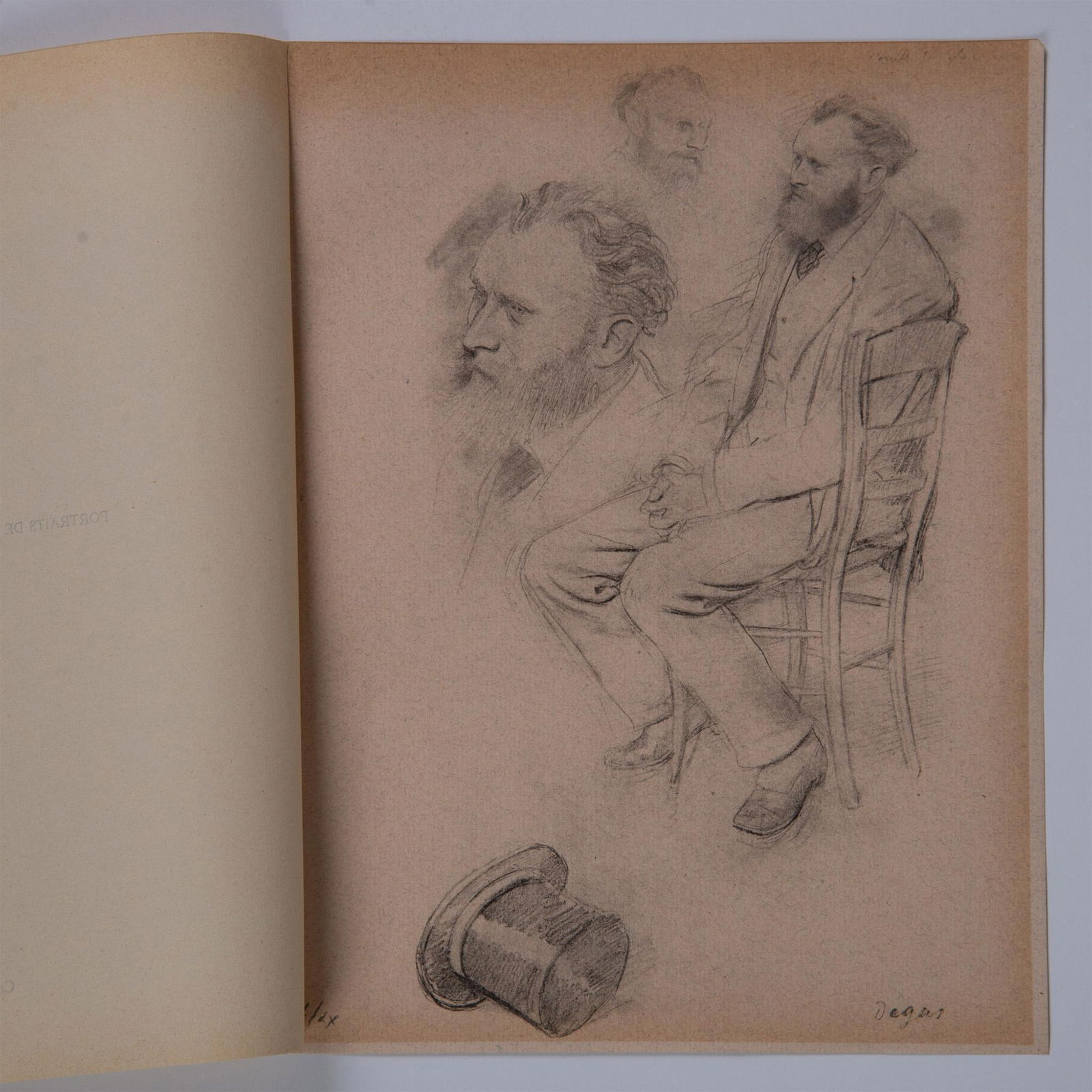 Edgar Degas (Aft.) Original Lithograph on Paper (1 of 4)