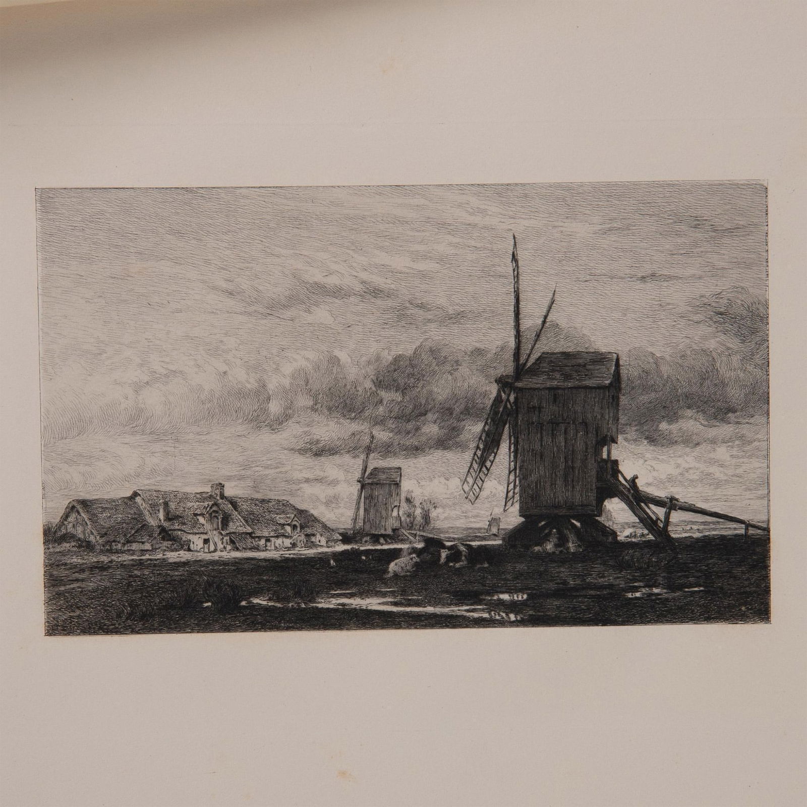 Jules Dupre (Aft.) Original Etching on Wove Paper (1 of 4)