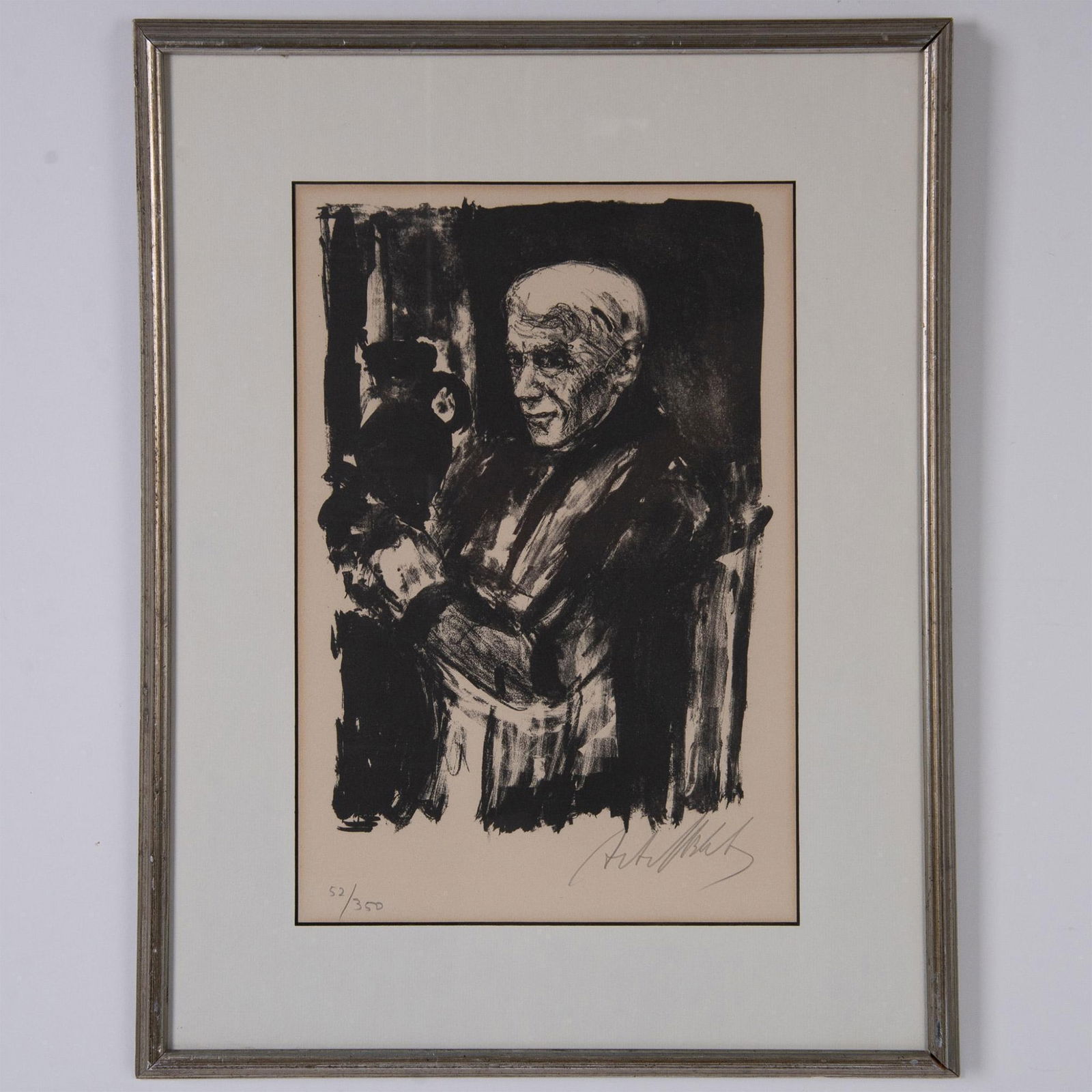 Arbit Blatas, Original Lithograph on Paper, Picasso, Signed (1 of 5)