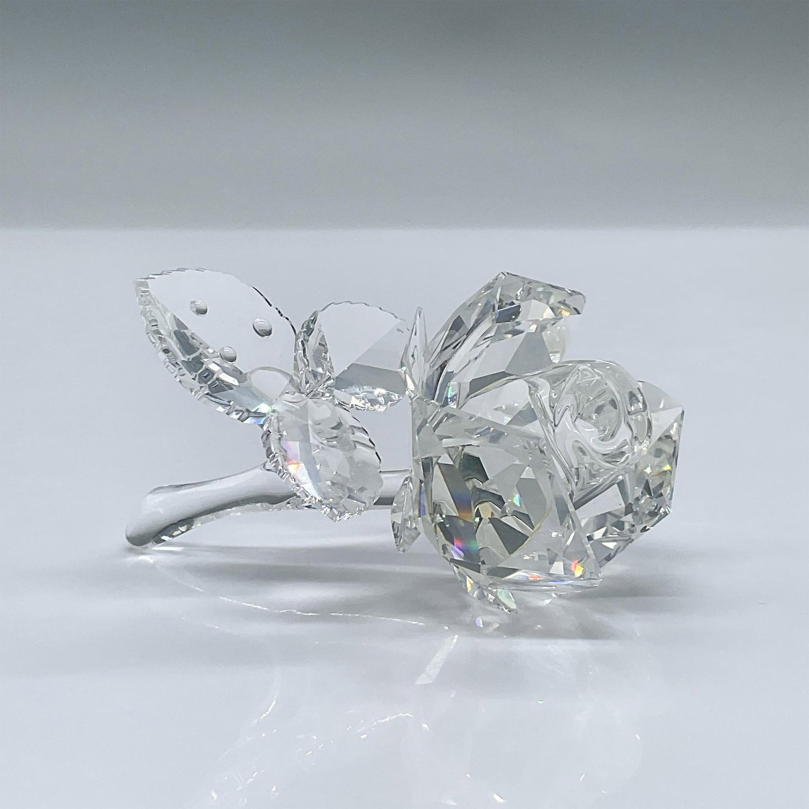 Swarovski Crystal Figurine, Rose (1 of 5)