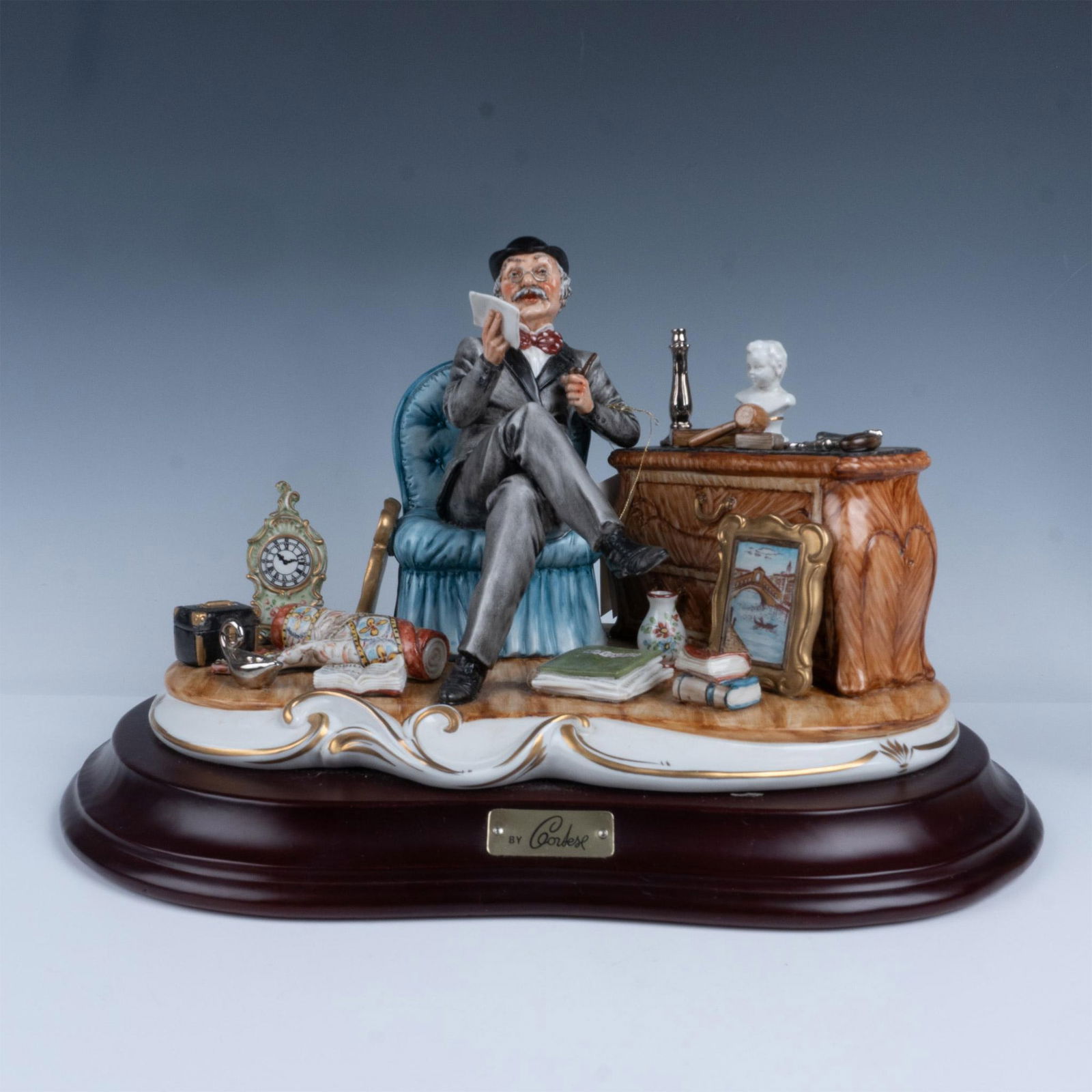 Capodimonte by Cortese Figurine, The Antique Dealer (1 of 8)