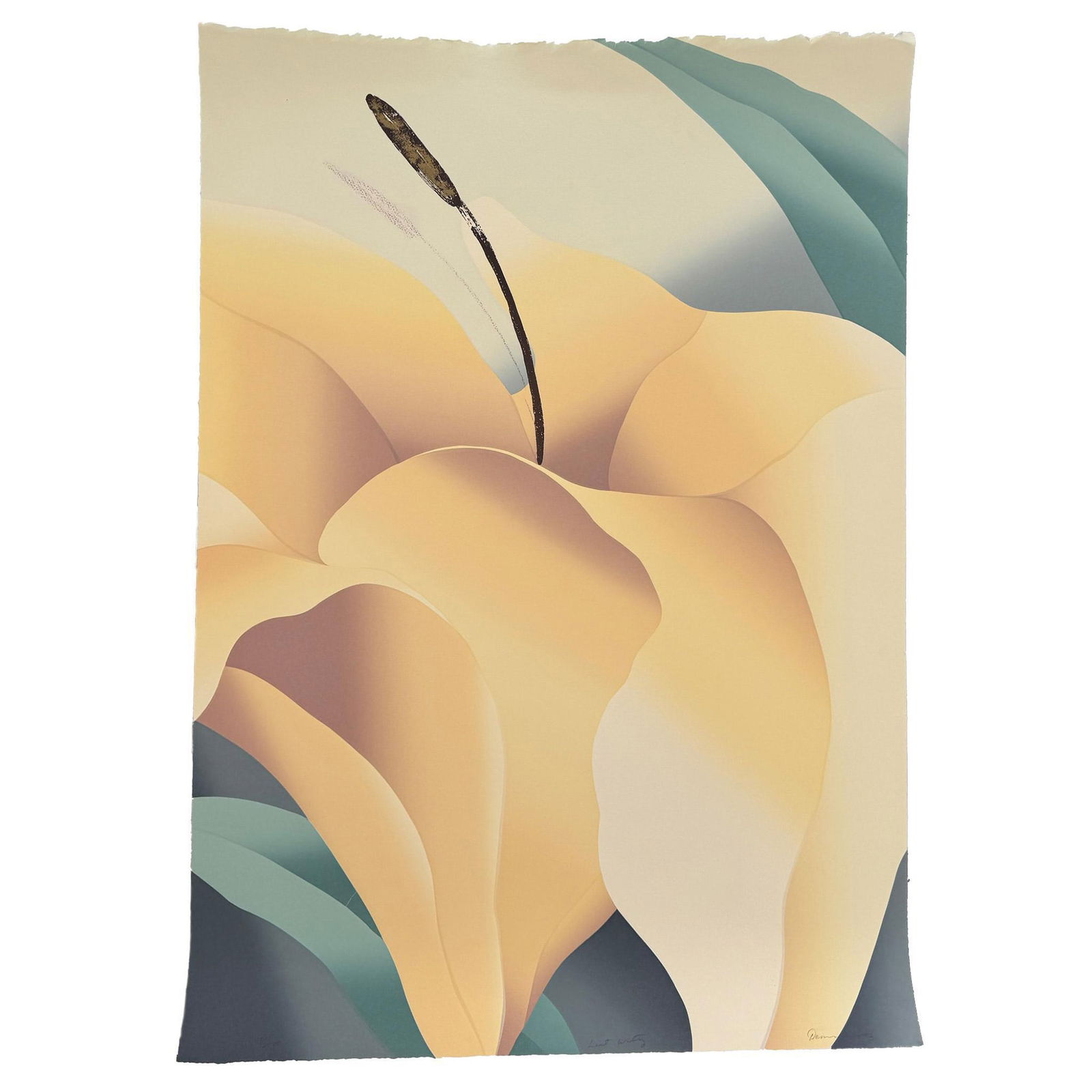 Nancy Denison, Original Lithograph on Paper, Signed (1 of 4)