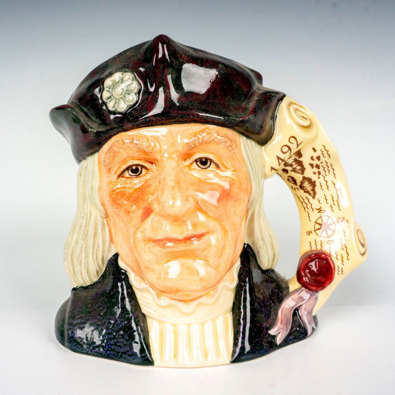 Christopher Columbus D6891 - Large - Royal Doulton Character Jug (1 of 3)