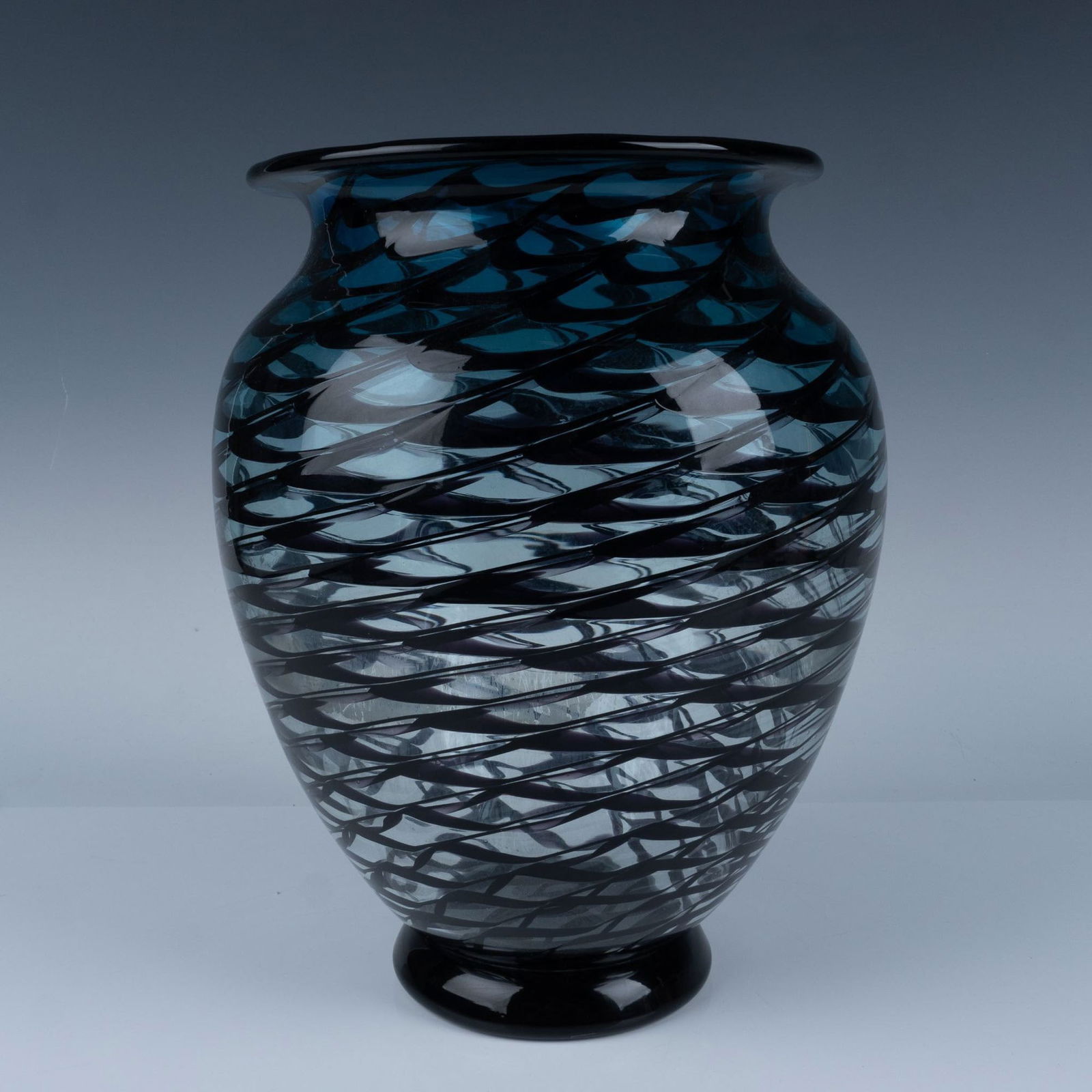 Murano Glass by Paolo Crepax (Italian, b. 1960) Vase, Signed (1 of 6)