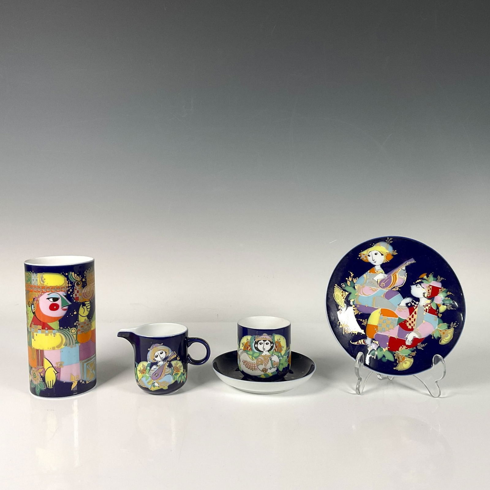 5pc Rosenthal Bjorn Wiinblad Arabian Nights Tableware (1 of 3)