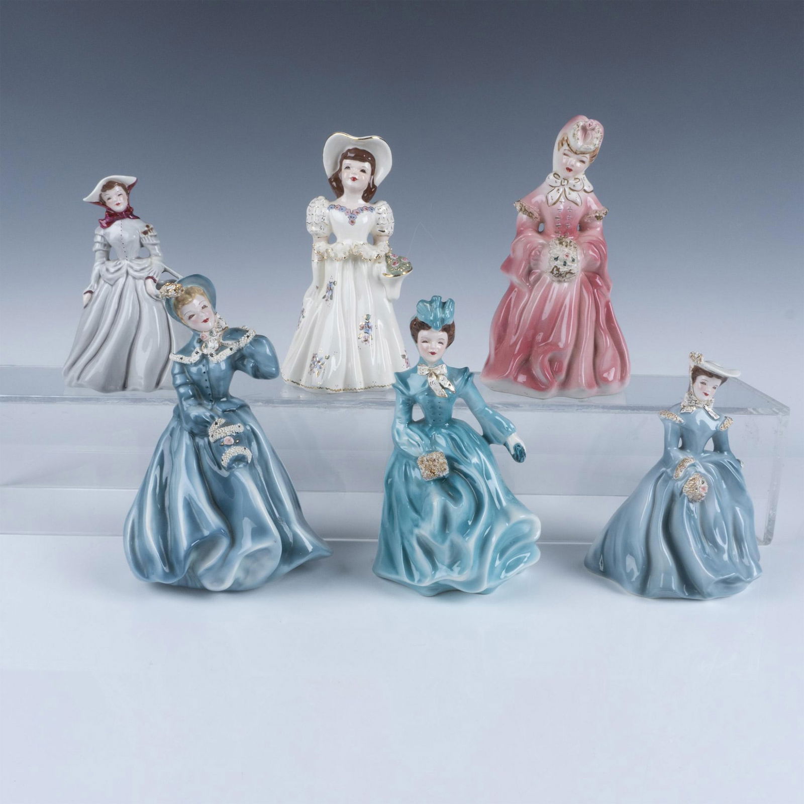 6pc Florence Ceramics Figural Planters & Assorted (1 of 8)