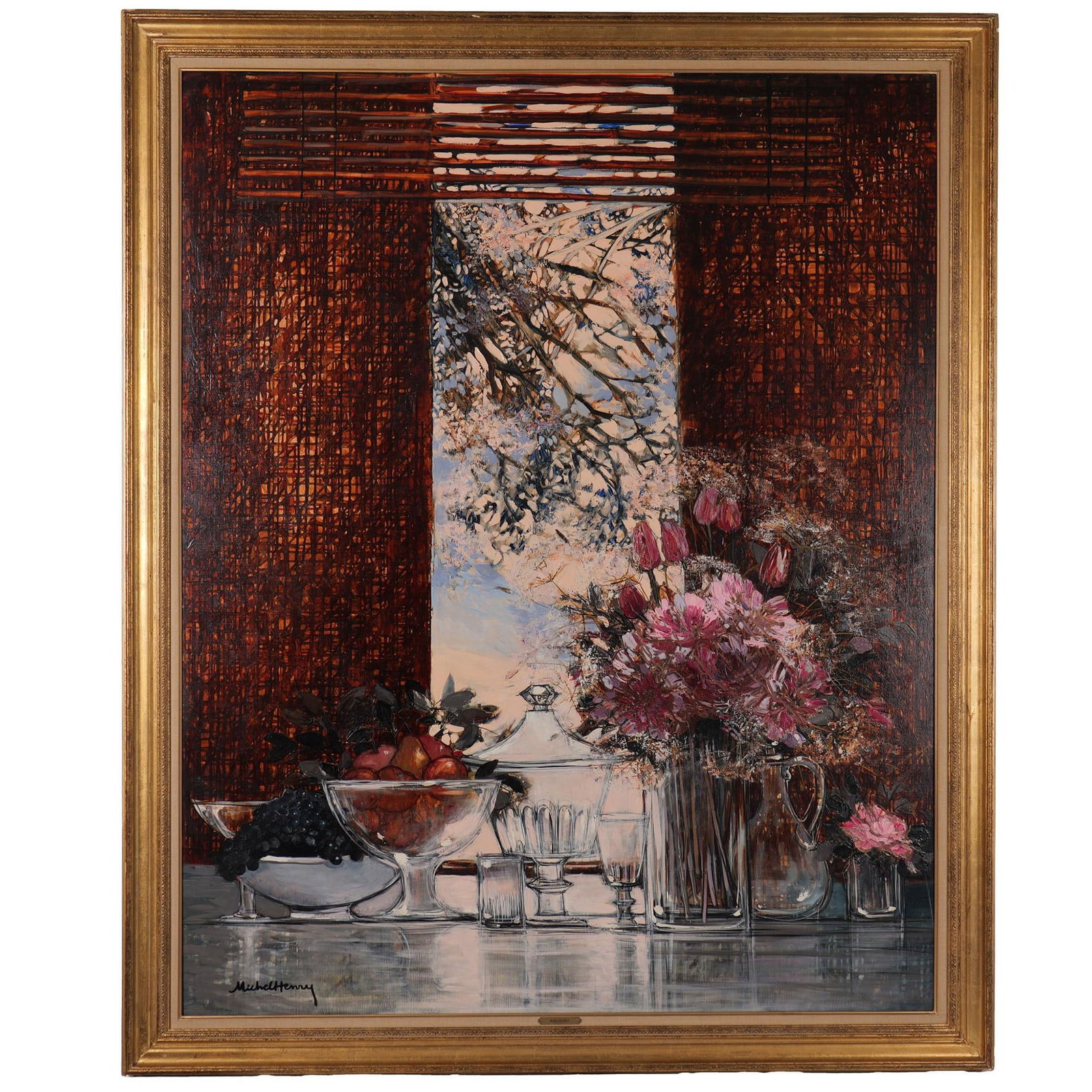 Michel Henry, Post-Impressionist Oil on Canvas, Signed (1 of 4)