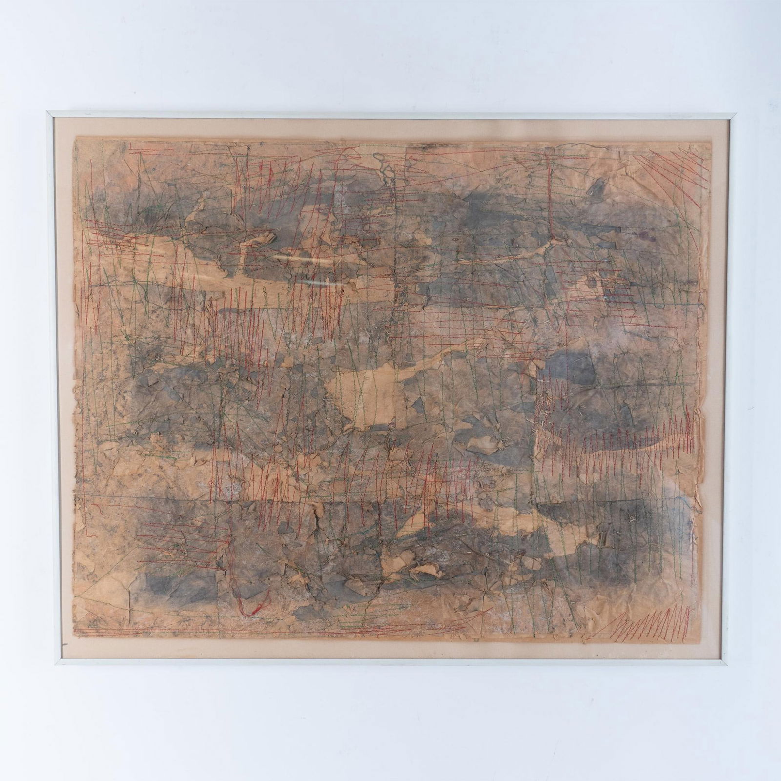 Christopher Hill, One-Of-A-Kind Artwork on Fiber, Signed (1 of 4)