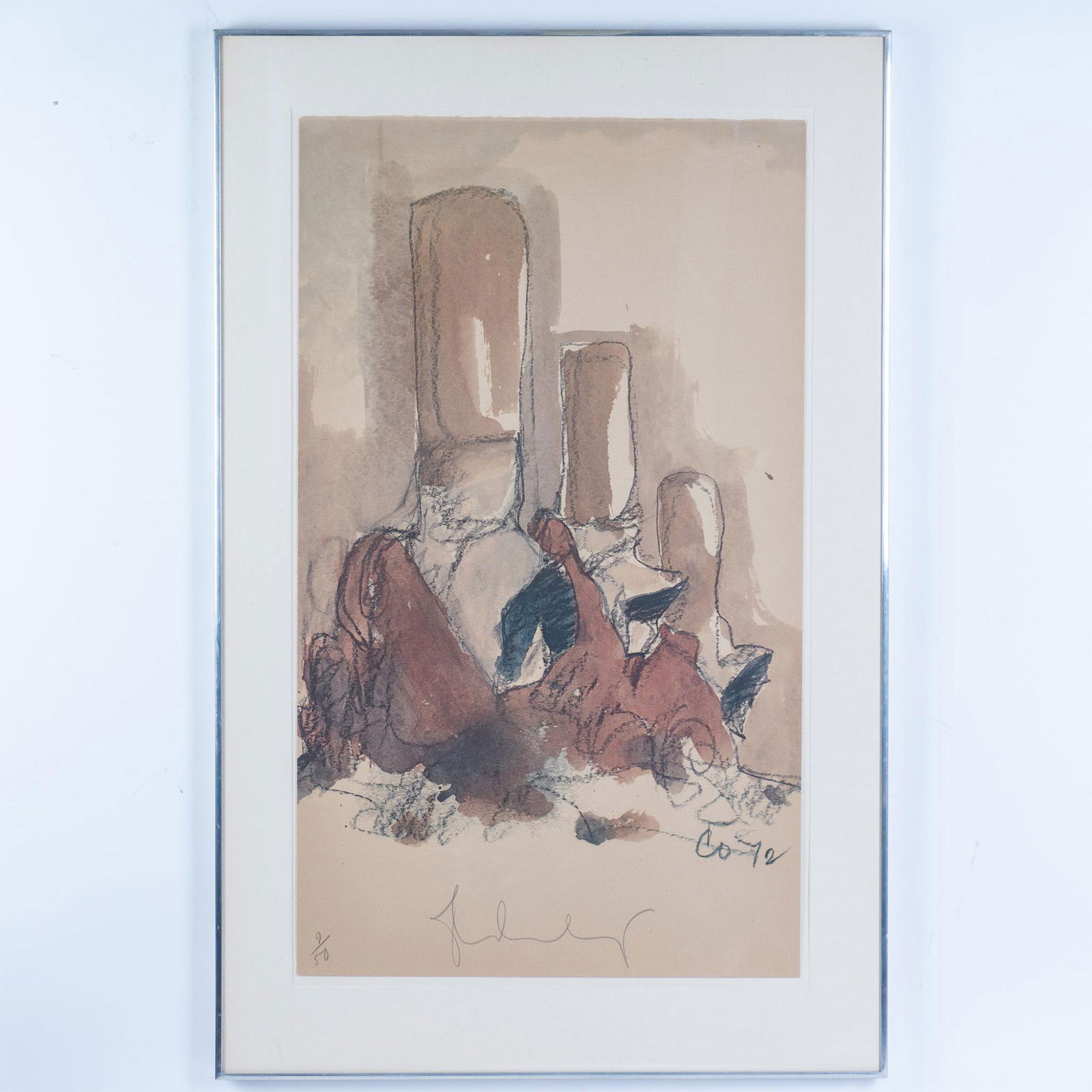 Claes Oldenburg, Large Original Lithograph on Paper, Signed (1 of 4)