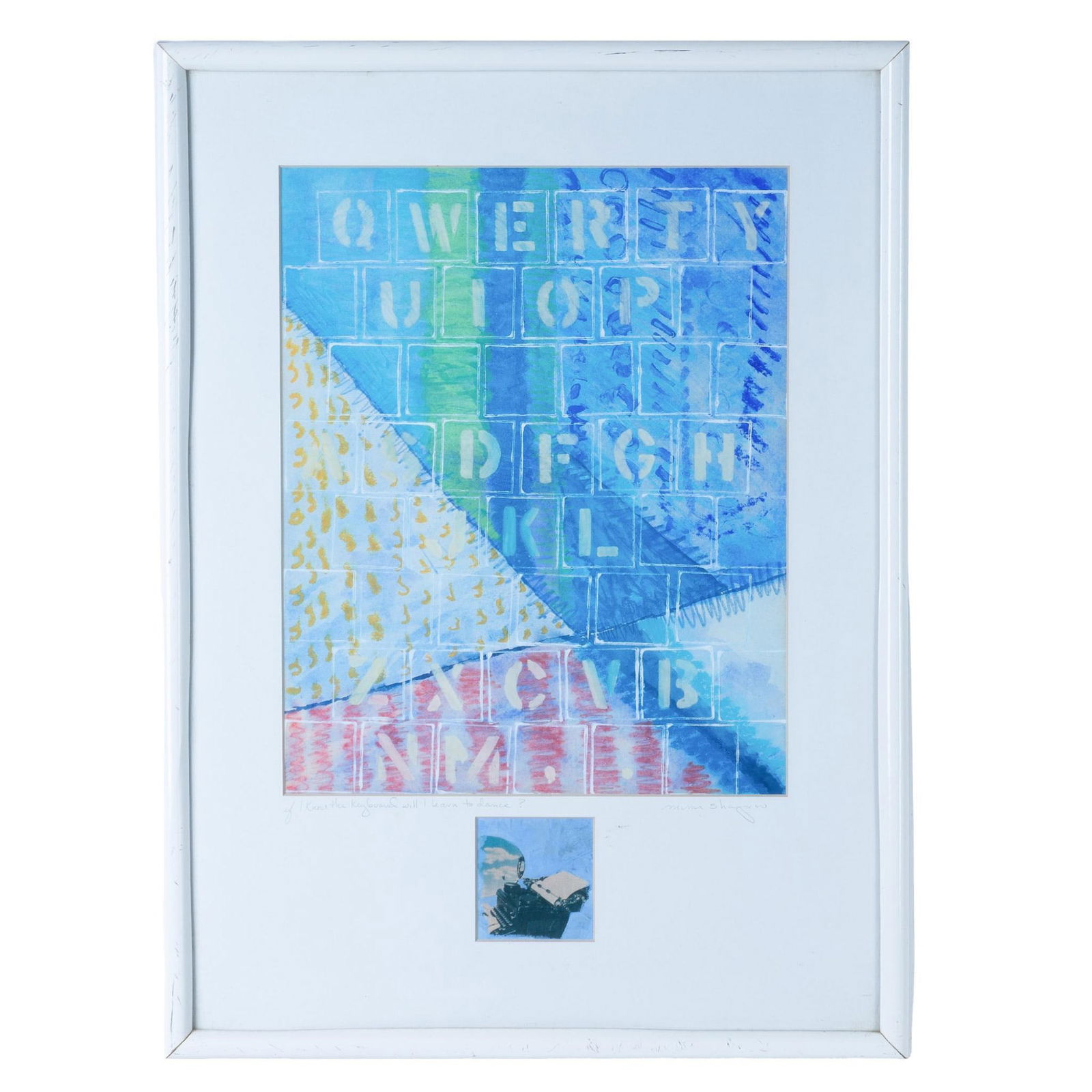 Mimi Shapiro, Original Color Silkscreen on Paper, Signed (1 of 6)