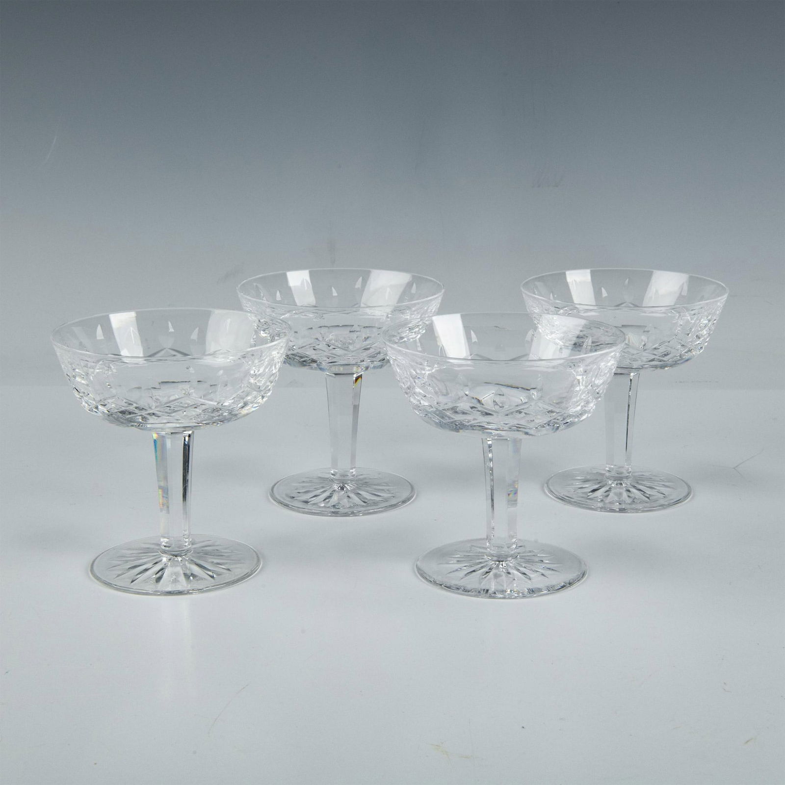 4pc Waterford Crystal Lismore Champagne/Sherbet Glasses (1 of 5)