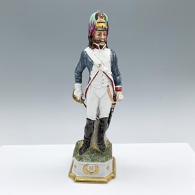 Capodimonte Di Pietro Porcelain Military Figurine