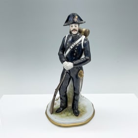 Nuova Capodimonte Porcelain Soldier Figurine